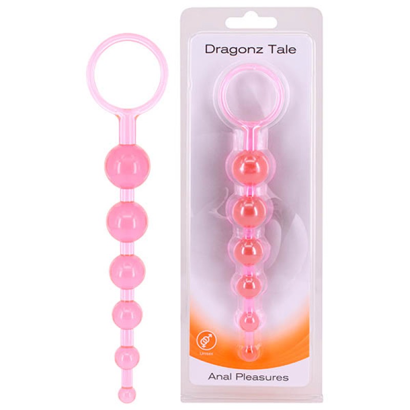 Dragonz Tale Anal Beads 20.5 cm - Pink
